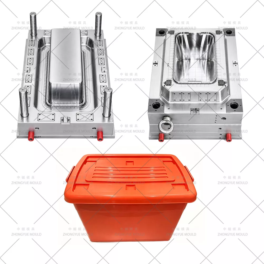 Molde de caixa de armazenamento 40L