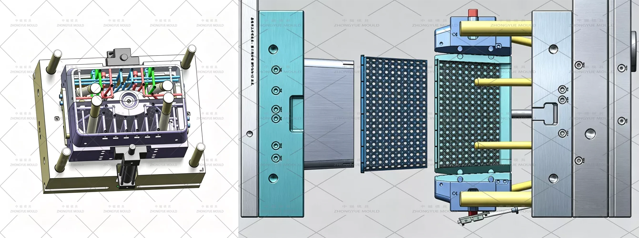 Plastic Shower Caddy Basket Mould