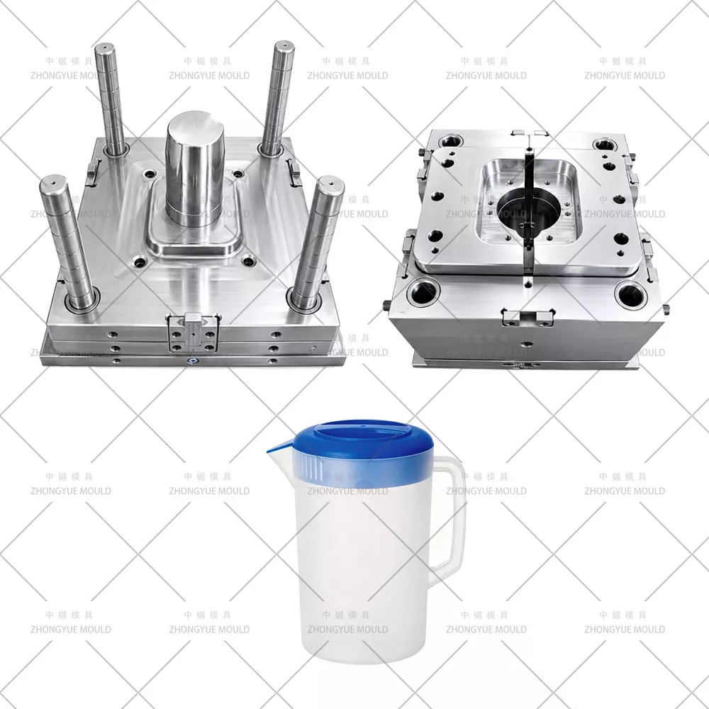 Chaleira de plástico 5L com molde de tampa