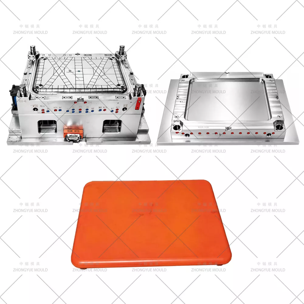 Molde de plástico para mesa externa