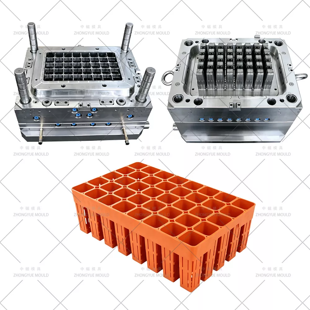 Molde de bandeja de semeadura de plástico
