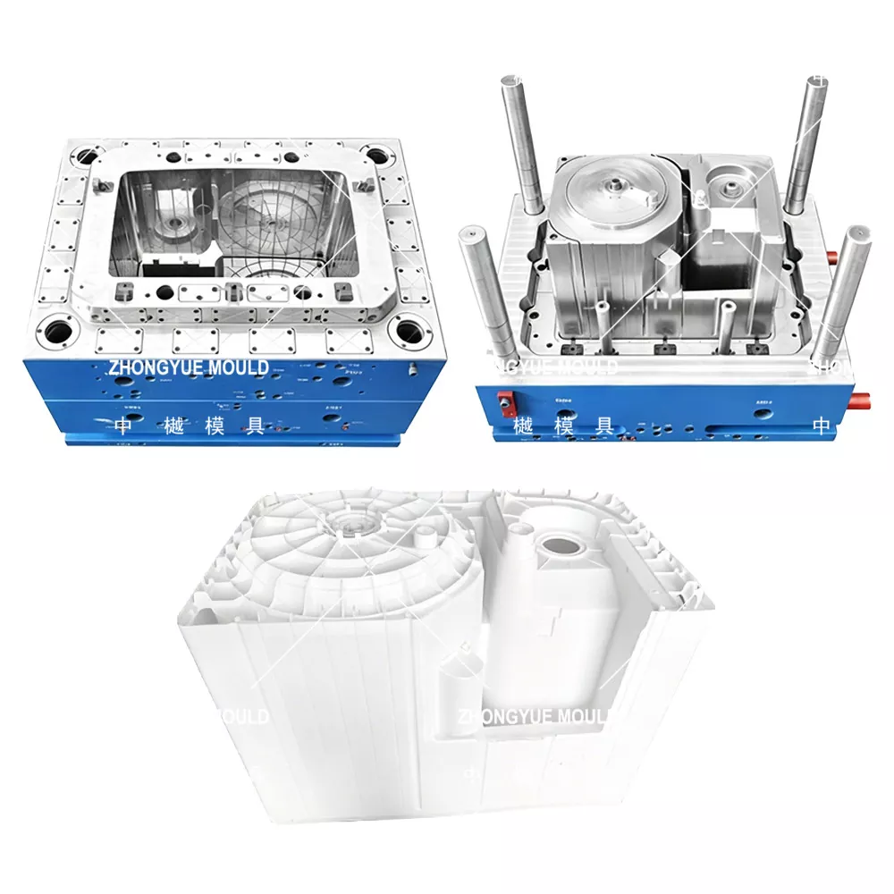 Molde de banheira dupla para máquina de lavar de plástico